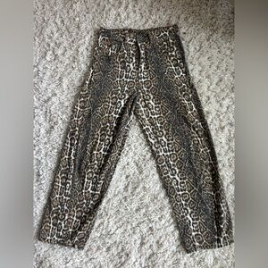 Leopard Print Pants